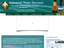 Tablet Screenshot of industrialwaterservice.com